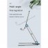 Metal Tablet Stand Mobile Phone Holder Folding Bracket Ergonomic Angles Adjustable Non slip Desk Stand Silver
