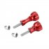 Metal Thumb Knob Stainless Bolt Nut Aluminum Alloy Screw Set For GoPro Osmo Hero Accessory  Red