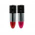 Metal Unique Silver Color Tube Lipstick Shape Flash Drive   Red 8G
