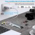 Metal Usb C Hub Adapter 7 in 1 Usb C To Usb 3 0 Hdmi compatible Dock Compatible For Macbook Pro Gray