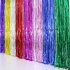 Metallic Fringe Curtain Party Foil Tinsel Home Room Stage Wall Decor Door Decoration 1 3m  Gold