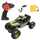 Mgrc 1:20 Remote Control Car 2.4g Four-channel Wireless Remote Control Children Climbing Car Toy For Kids Gifts Green 8211 1:20