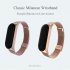 Mi Band 3 Wrist Strap Metal Screwless Stainless Steel for Xiaomi Mi Band 3 Strap Bracelet Miband 3 Wristbands Pulseira Miband3 Silver