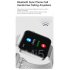 Mi5 Smartwatch Bluetooth Bracelet Sports Smartwatch With Call Control Heart Rate Fitness Tracker black