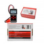 Micro-200 Pro Car Battery Tester 12v 3-220ah Battery Analyzer Charging Test Diagnostic Tool (western European Version) grey