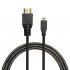 Micro HDMI to HDMI 1080P Data Cable for Smartphones Tablets 2M