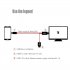 Micro USB to HDMI 1080P HD TV Cable Adapter for Android Samsung Phones 11PIN 11PIN white