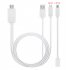 Micro USB to HDMI 1080P HD TV Cable Adapter for Android Samsung Phones 11PIN 5PIN 11PIN white