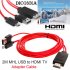 Micro USB to HDMI 1080P HD TV Cable Adapter for Android Samsung Phones 11PIN 5PIN 11PIN white