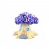 Micro landscape  Ornament Flower Pot Decoration Resin Cartoon Construction Toy Diy Big Tree House Big tree house pink