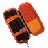 Microphone Storage Bag Organizer Holders Zipper Packaging Box Wireless Microphone Protective Pouch Case inner grey