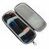 Microphone Storage Bag Organizer Holders Zipper Packaging Box Wireless Microphone Protective Pouch Case inner grey