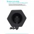 Microphone Wind Screen Shield Noise Reduction Microphone Soundproof Cover For Ktv Recording Live black