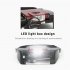Microscope Led Light 10x Helmet Style Magnifying Glass Headband Magnifier Glass with Lamp Grey