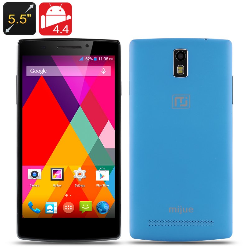 Mijue M580 Android Smartphone (Blue)