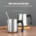 Milk Frother Cup 304 Stainless Steel Milk Frothing Pitcher Milk Coffee Cappuccino Latte Art Espresso Machine Accessories 600ml