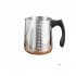 Milk Frother Cup 304 Stainless Steel Milk Frothing Pitcher Milk Coffee Cappuccino Latte Art Espresso Machine Accessories 600ml