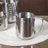 Milk Frother Cup Milk Frothing Pitcher 304 Stainless Steel Milk Coffee Cappuccino Latte Art Espresso Machine Accessories 350ml