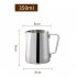 Milk Frother Pitcher Espresso Frothing Pitcher With Latte Stirrer Sharp Mouthed Design Rust proof High Temperature Resistance Coffee Machine Accessories 350ML b