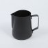 Milk Frother Pitcher Espresso Frothing Pitcher With Latte Stirrer Sharp Mouthed Design Rust proof High Temperature Resistance Coffee Machine Accessories 350ML b