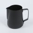 Milk Frother Pitcher Espresso Frothing Pitcher With Latte Stirrer Sharp Mouthed Design Rust proof High Temperature Resistance Coffee Machine Accessories 350ML b