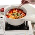 Milk Pot  Sauce Pan with Lid  2 Pouring Ports  Steamer  Handle Small Saucepan Milk Pot Nonstick 20CM milk pot