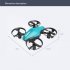 Mini 2 4g Remote Control Drone 4 channel 6 axis Quadcopter Remote Control Aircraft Toy for Boys Gifts Green 1 Battery