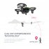 Mini 2 4g Remote Control Drone 4 channel 6 axis Quadcopter Remote Control Aircraft Toy for Boys Gifts Green 1 Battery
