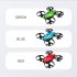 Mini 2 4g Remote Control Drone 4 channel 6 axis Quadcopter Remote Control Aircraft Toy for Boys Gifts Blue 1 Battery