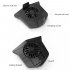 Mini 2 in 1 Multifunction Fan Cooling Radiator Phone Holder black