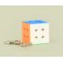 Mini 3 3 3 Keychain Magic Cube Stickerless Speed Cube Puzzle Educational Toy For Children Kids