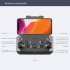 Mini 4 RC Drone with Cam 4k HD Foldable Mini Drone Wifi Optical Flow Positioning Obstacles Advoidance White 1 Battery