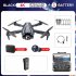 Mini 4 RC Drone with Cam 4k HD Foldable Mini Drone Wifi Optical Flow Positioning Obstacles Advoidance White 1 Battery