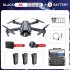 Mini 4 RC Drone with Cam 4k HD Foldable Mini Drone Wifi Optical Flow Positioning Obstacles Advoidance White 1 Battery