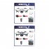 Mini 4 RC Drone with Cam 4k HD Foldable Mini Drone Wifi Optical Flow Positioning Obstacles Advoidance White 1 Battery