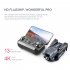 Mini 4 RC Drone with Cam 4k HD Foldable Mini Drone Wifi Optical Flow Positioning Obstacles Advoidance White 1 Battery