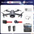 Mini 4 RC Drone with Cam 4k HD Foldable Mini Drone Wifi Optical Flow Positioning Obstacles Advoidance White 1 Battery