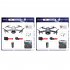 Mini 4 RC Drone with Cam 4k HD Foldable Mini Drone Wifi Optical Flow Positioning Obstacles Advoidance White 1 Battery