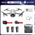 Mini 4 RC Drone with Cam 4k HD Foldable Mini Drone Wifi Optical Flow Positioning