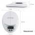 Mini 5KG Kitchen Scale Electronic Food Weighing Scale Digital Measuring Gram Accurate English 5kg 1g