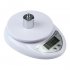 Mini 5KG Kitchen Scale Electronic Food Weighing Scale Digital Measuring Gram Accurate English 5kg 1g