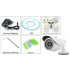 Mini 720p IP Camera with 1 Megapixel 1 4 Inch CMOS sensor  3 6mm 60 degree lens  15 meter night vision  IR cut and mobile phone support
