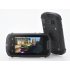 Mini Android Phone features a 2 45 Inch Screen  IP53 Water Resistant Rating and a 2 megapixel rear camera