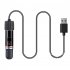 Mini Aquarium Heater 26    C Constant Temperature Submersible Small Fish Tank Heater Temperature Controller  USB 10W  10W mini heating rod