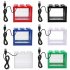 Mini Aquarium with Light Fishbowl for Home Office Tea Table Decoration Black