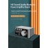 Mini Audio Bluetooth compatible 5 0 Hifi Digital Amplifier Hifi Fever Audio Mp3 Player Lossless Player  EU Plug  peach wood  Kit 