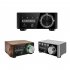 Mini Audio Bluetooth compatible 5 0 Hifi Digital Amplifier Hifi Fever Audio Mp3 Player Lossless Player  US Plug  black  Kit 