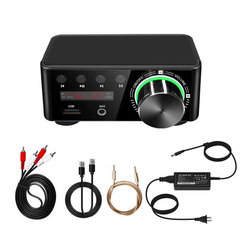 Mini Audio Hifi Digital Amplifier Bluetooth 5.0 Hifi Fever Audio MP9 Player