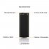 Mini Audio Recorder Voice Listening Device 96 Hours 8GB Bug  black