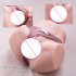 Mini Auto Butt Sex Doll Male Masturbator with 10 Life Modes Vibration Masturbation Cup Adult Toys for Men Pleasure